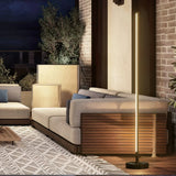 Cauzac™ Contemporary Solar Floor Lamp for Outdoor Spaces
