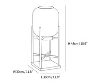 Cauzac™ Solar-Powered Outdoor Floor Lamp Lantern - Elegance in Illumination
