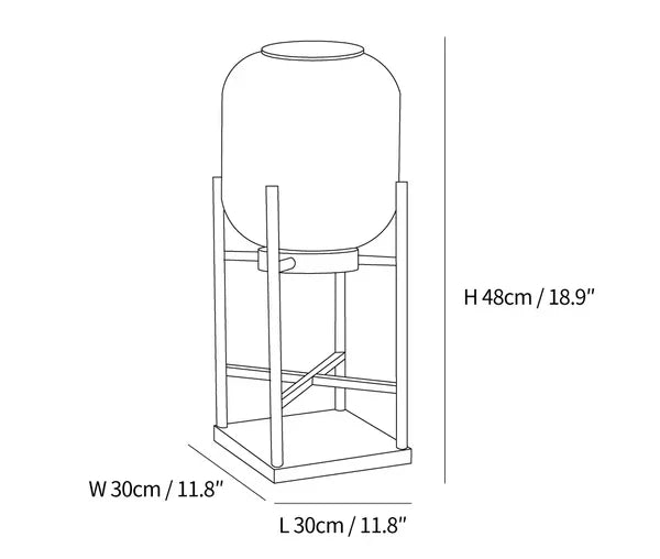 Cauzac™ Solar-Powered Outdoor Floor Lamp Lantern - Elegance in Illumination