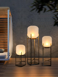 Cauzac™ Solar-Powered Outdoor Floor Lamp Lantern - Elegance in Illumination