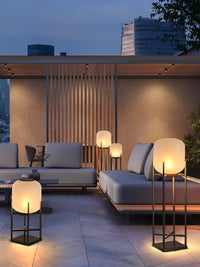Cauzac™ Solar-Powered Outdoor Floor Lamp Lantern - Elegance in Illumination