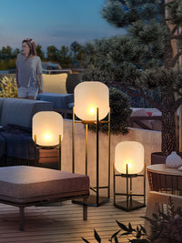Cauzac™ Solar-Powered Outdoor Floor Lamp Lantern - Elegance in Illumination