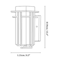 Cauzac™ Vintage Charm Iron Outdoor Wall Lamp