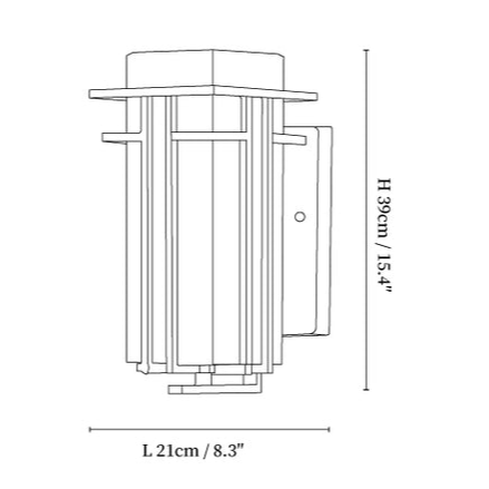 Cauzac™ Vintage Charm Iron Outdoor Wall Lamp