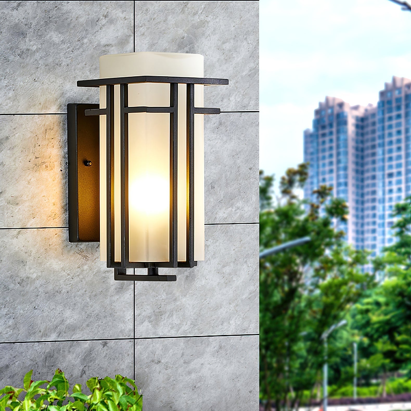 Cauzac™ Vintage Charm Iron Outdoor Wall Lamp