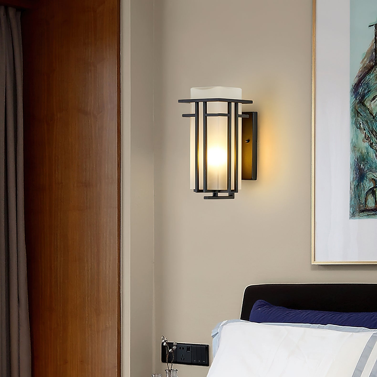 Cauzac™ Vintage Charm Iron Outdoor Wall Lamp