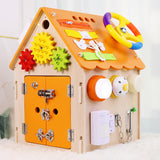 Cauzac™ Wooden Montessori Busy Box