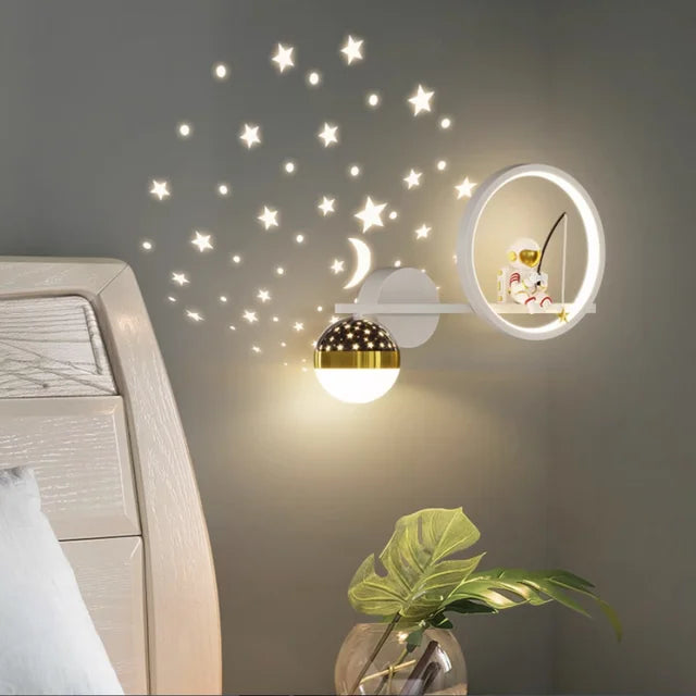 Cauzac™ Astronaut Wall Lamp for Kids – Illuminate their Dreams