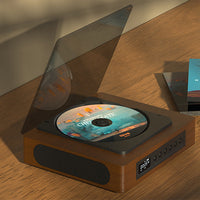 Cauzac™ Vintage Bluetooth CD Player with Type C Port – Nostalgic Style Meets Modern Perks