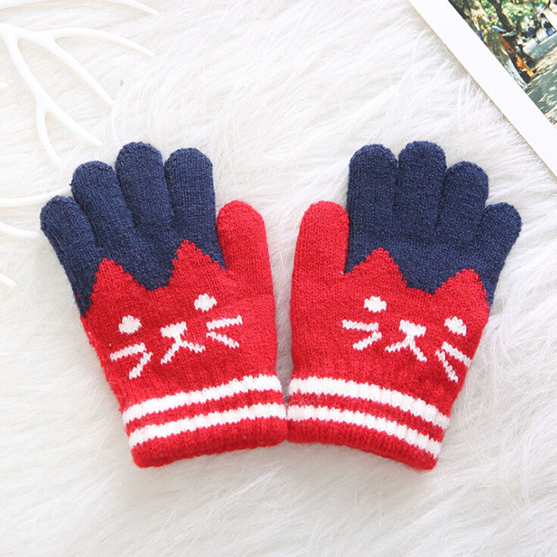 Cauzac™ Warm Wool Gloves for Kids – Cozy Winter Essentials