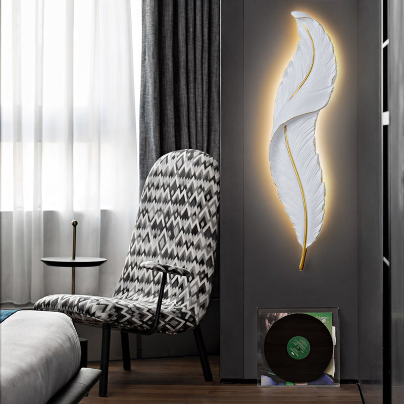 Cauzac™ Modern Feather LED Wall Light