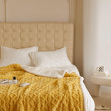 Cauzac™ Ultra-Soft Reversible Sherpa Fleece Blanket for Ultimate Comfort
