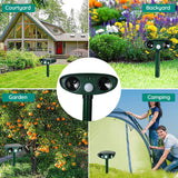 Cauzac™ Advanced Solar Ultrasonic Pest Repeller for Outdoor Protection