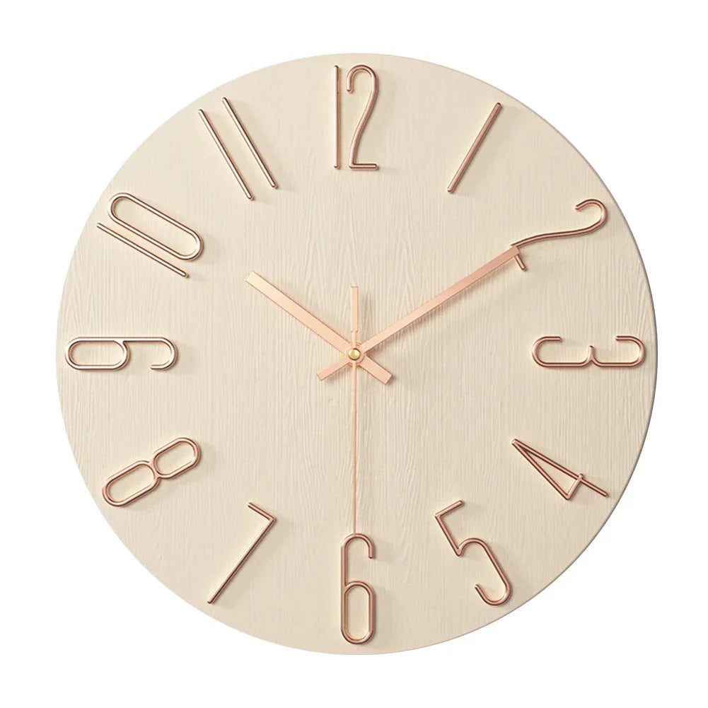 Cauzac™ Stylish Designer Wall Clock for Elegant Interiors