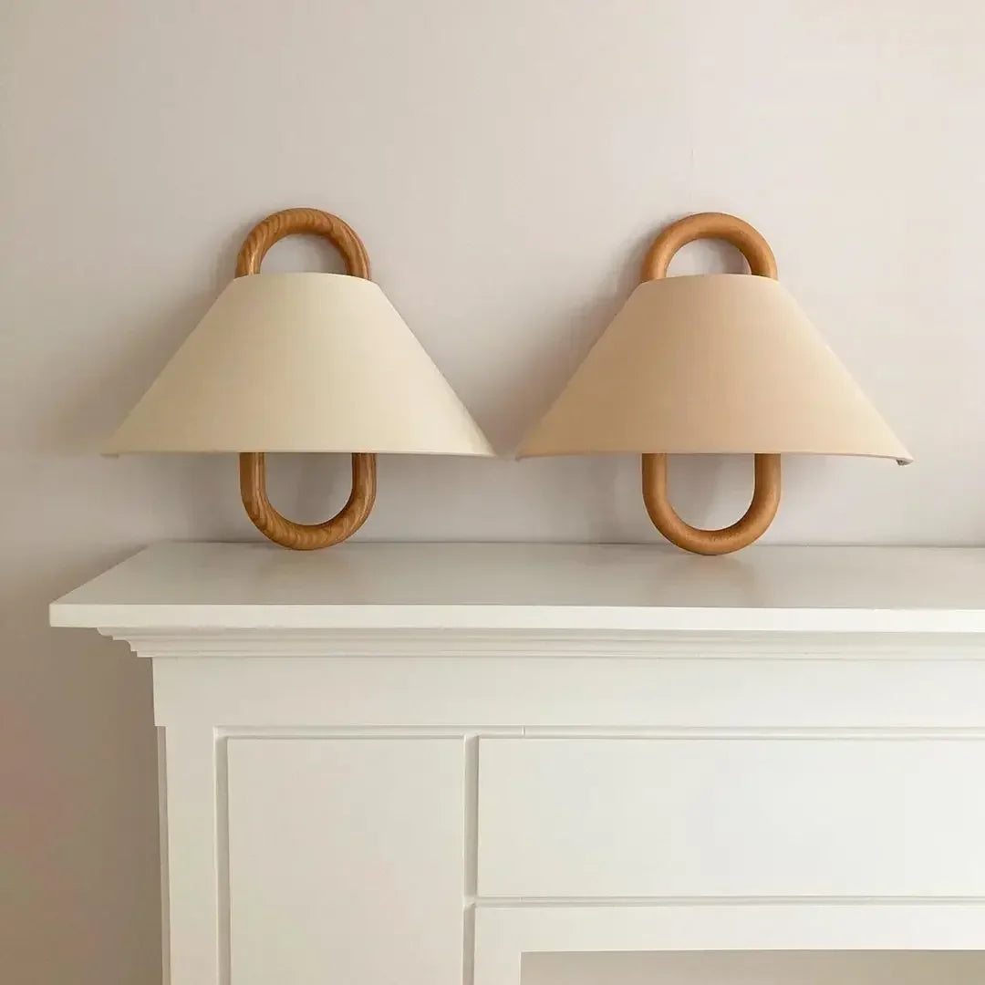 Cauzac™ Elegant Natural Wooden Wall Light