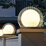 Cauzac™ Solar Moonlit Pillar Light - Enhance Your Outdoors with Elegance