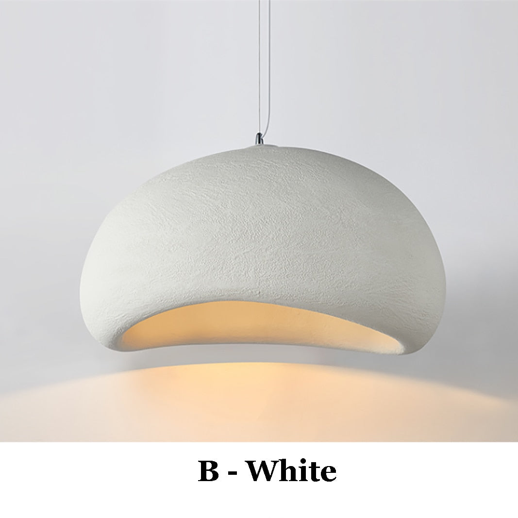 Cauzac™ Wabi-Sabi Minimalist Pendant Light – Modern Dining Room & Living Room Decor