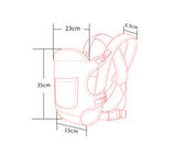 Cauzac™ Baby Carrier with Four Versatile Carrying Methods – Front and Back Comfort