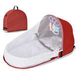 Cauzac™ Baby Soft Portable Nest Crib with Mosquito Net