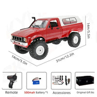 Remote control off road rock crawler car