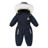 Cauzac™ Cozy Waterproof Hooded Winter Jumpsuit for Babies