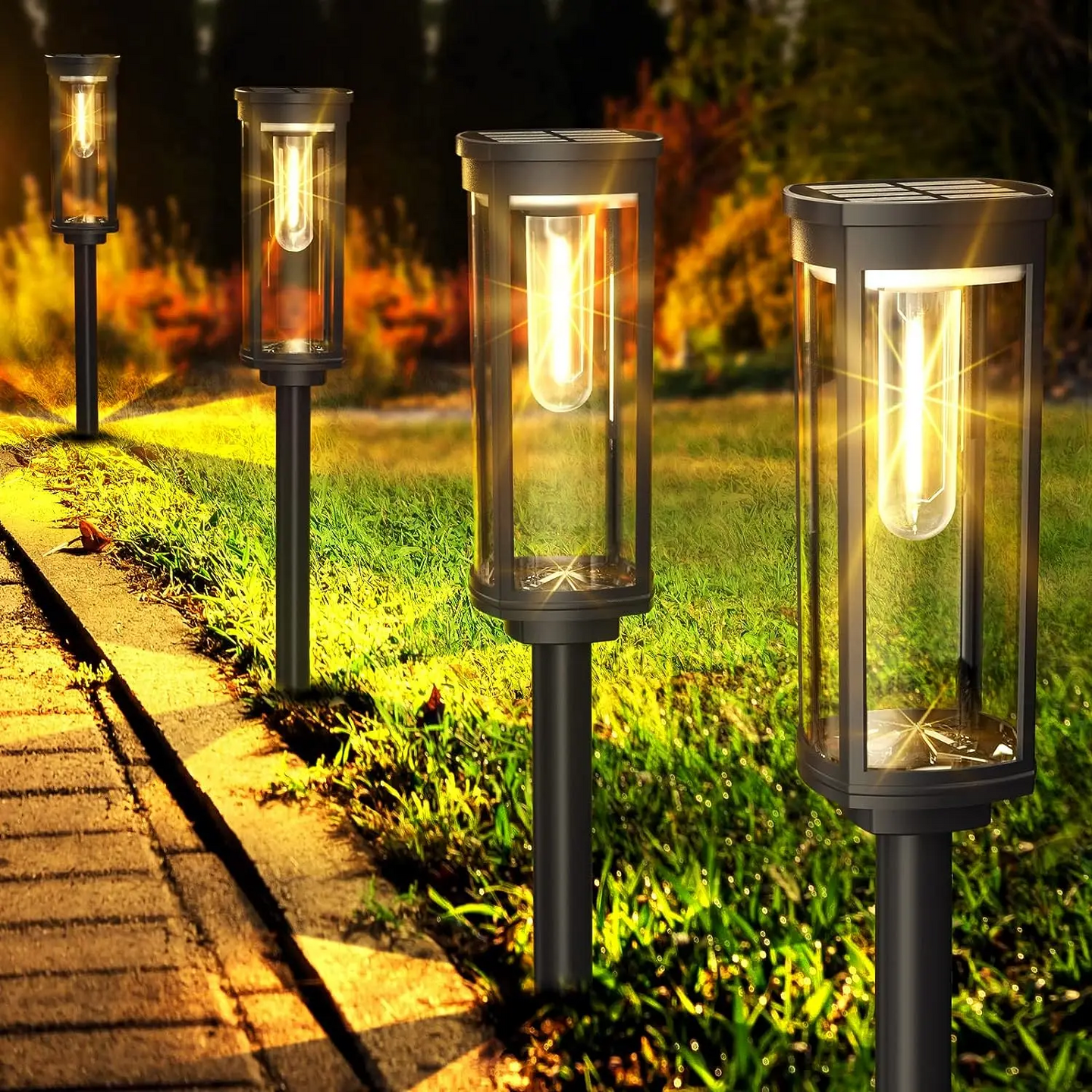 Cauzac™ Eco-Friendly Solar Lanterns – Illuminate Your Outdoors in Style
