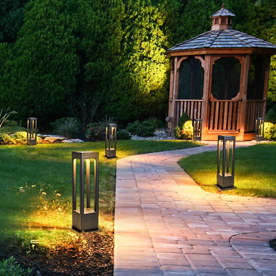 Cauzac™ Solar-Powered Outdoor Pathway Lamp for Gardens