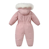 Cauzac™ Cozy Waterproof Hooded Winter Jumpsuit for Babies