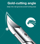 Cauzac™ Easy-Use Toenail Clippers for Seniors - Perfect for Thick & Ingrown Nails