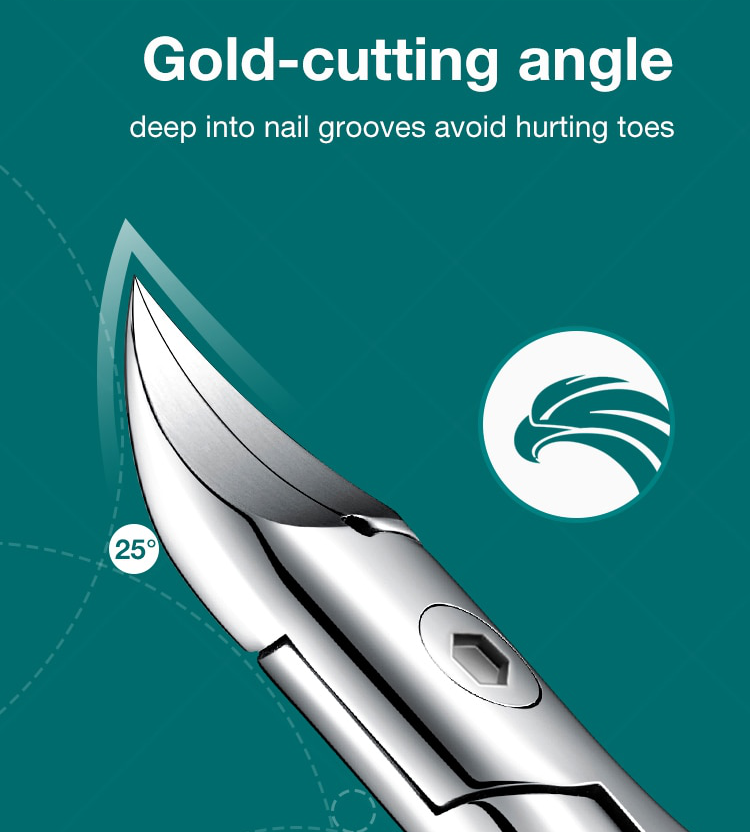 Cauzac™ Easy-Use Toenail Clippers for Seniors - Perfect for Thick & Ingrown Nails