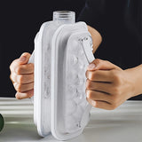 Cauzac™ Space-Efficient Ice Cube Maker for Refreshing Delights at Home