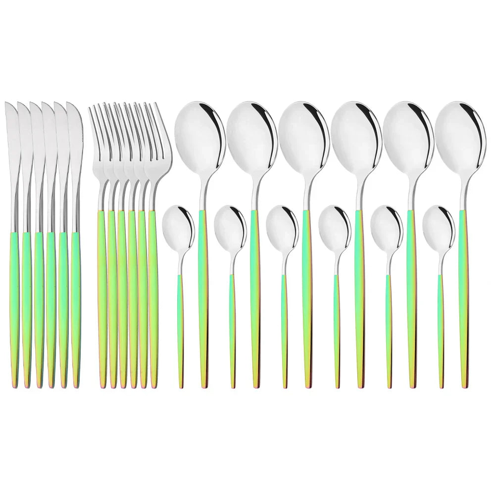 Cauzac™ Elegant Stainless Steel Cutlery Set – Perfect for Every Table