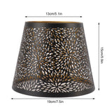 Cauzac™ Golden Pattern Metal Lampshade for Stylish Lighting