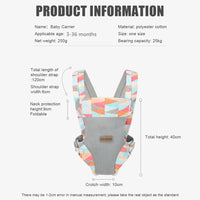 Cauzac™ Ultimate Baby Carrier - Adjustable & Comfortable Wrap for Newborns and Toddlers