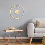 Cauzac™ Elegant Glass Wall Clock for Any Home