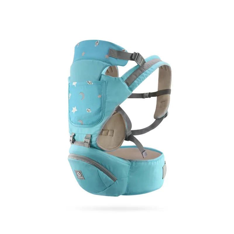 Cauzac™ Ergonomic Hipseat Baby Carrier - Comfort & Style for Your Little One