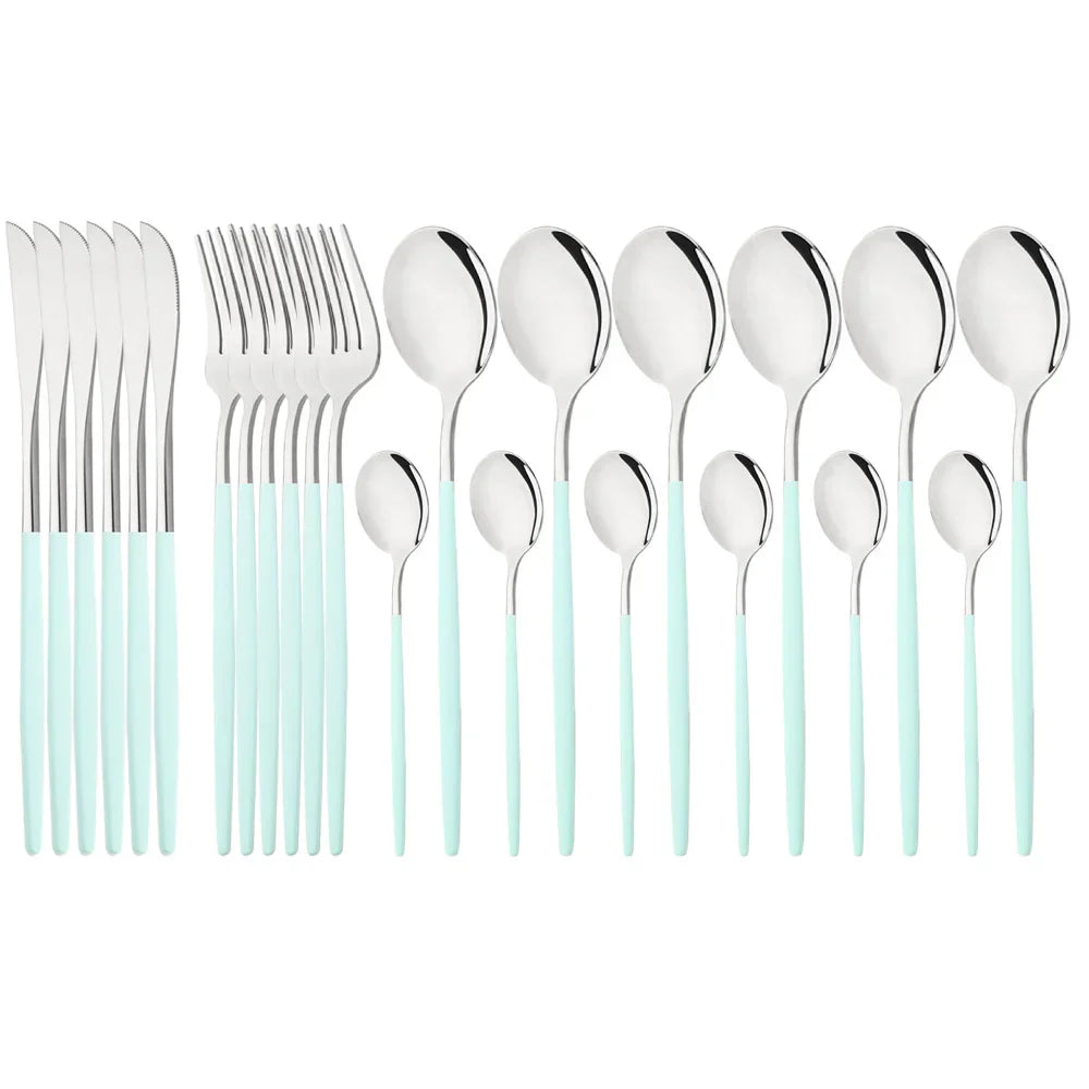 Cauzac™ Elegant Stainless Steel Cutlery Set – Perfect for Every Table