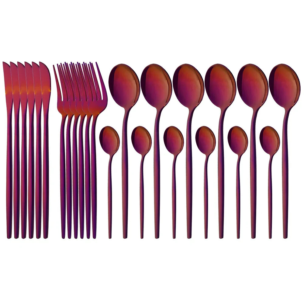 Cauzac™ Elegant Stainless Steel Cutlery Set – Perfect for Every Table