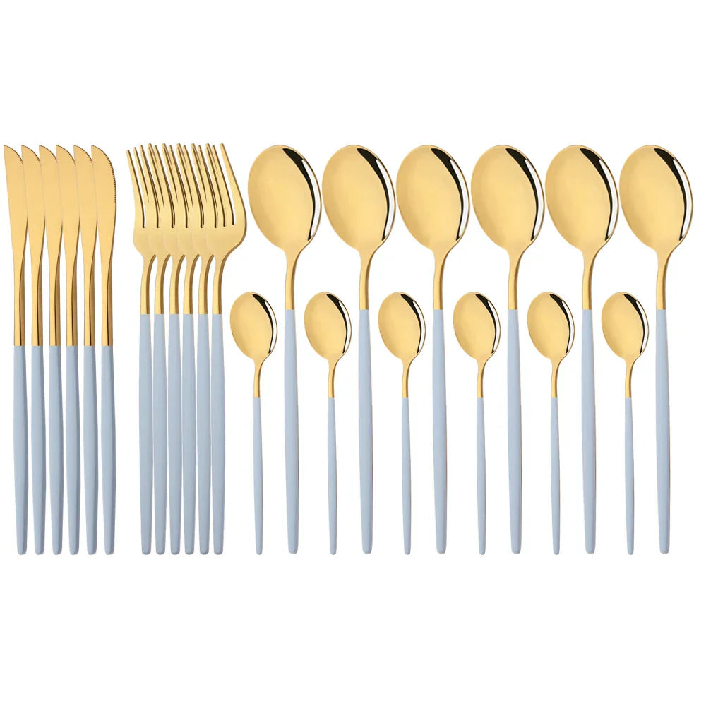 Cauzac™ Elegant Stainless Steel Cutlery Set – Perfect for Every Table