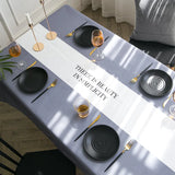 Cauzac™ Shimmer Satin Tablecloth for Elegant Dining