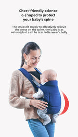 Cauzac™ Baby Carrier with Four Versatile Carrying Methods – Front and Back Comfort