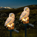 Cauzac™ Eco-Friendly Solar Owl Garden Lamps (2-Pack)