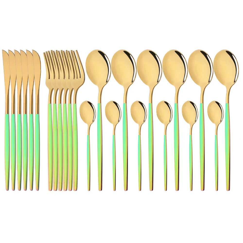 Cauzac™ Elegant Stainless Steel Cutlery Set – Perfect for Every Table