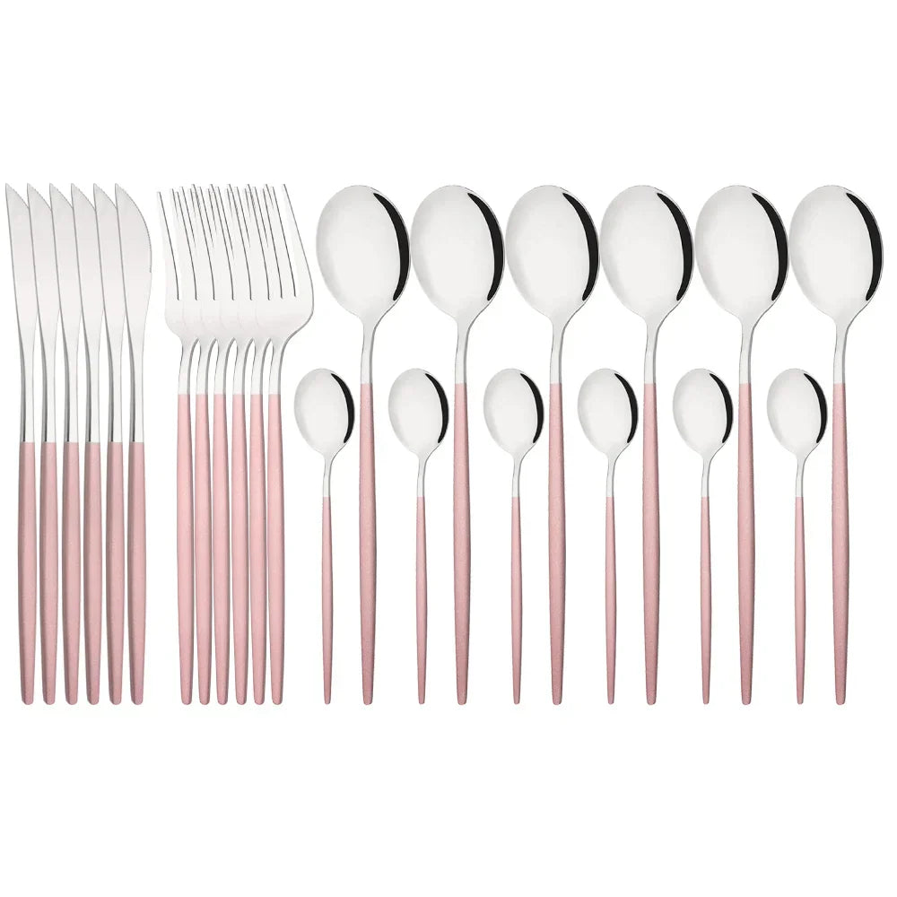 Cauzac™ Elegant Stainless Steel Cutlery Set – Perfect for Every Table