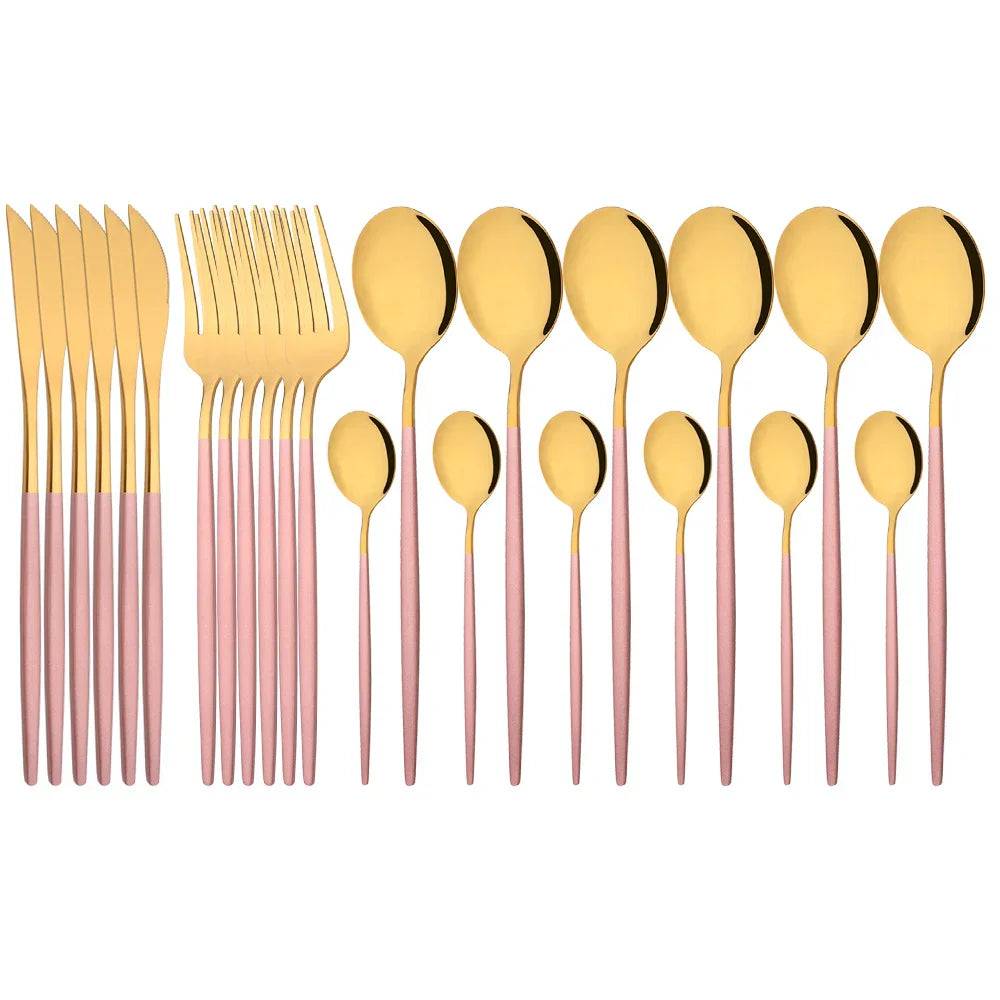 Cauzac™ Elegant Stainless Steel Cutlery Set – Perfect for Every Table