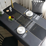 Cauzac™ Shimmer Satin Tablecloth for Elegant Dining