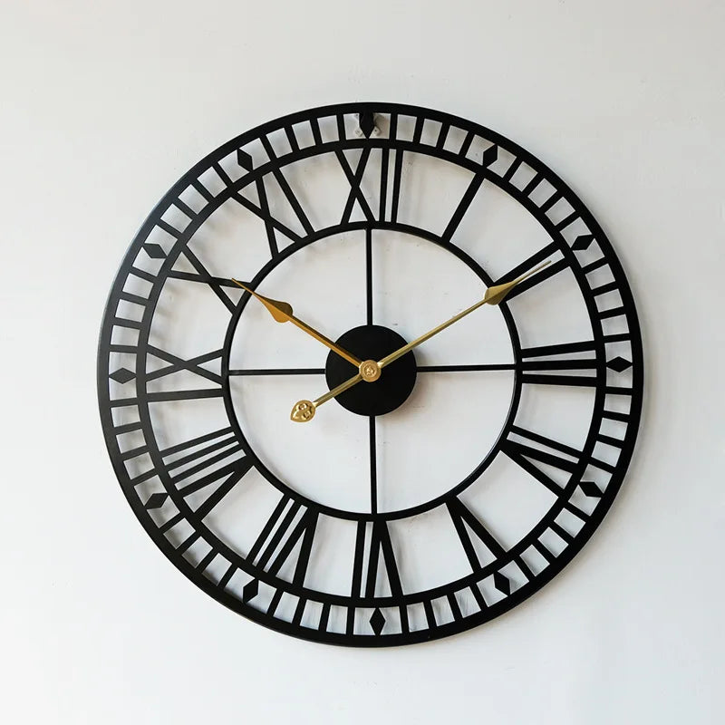 Cauzac™ Elegant Classic Style Metal Wall Clock