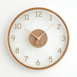 Cauzac™ Elegant Glass Wall Clock for Any Home