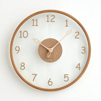 Cauzac™ Elegant Glass Wall Clock for Any Home