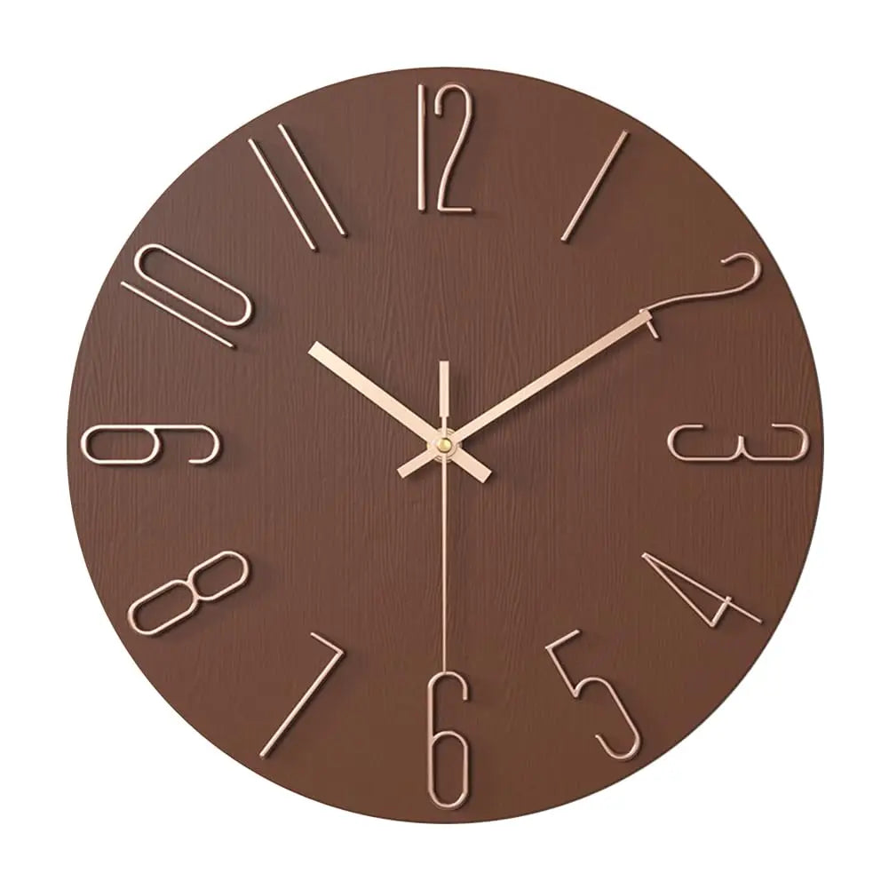 Cauzac™ Stylish Designer Wall Clock for Elegant Interiors